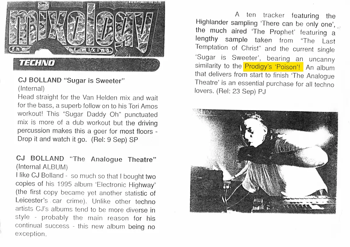 Sugar Is Sweeter — Mixology · 1996
