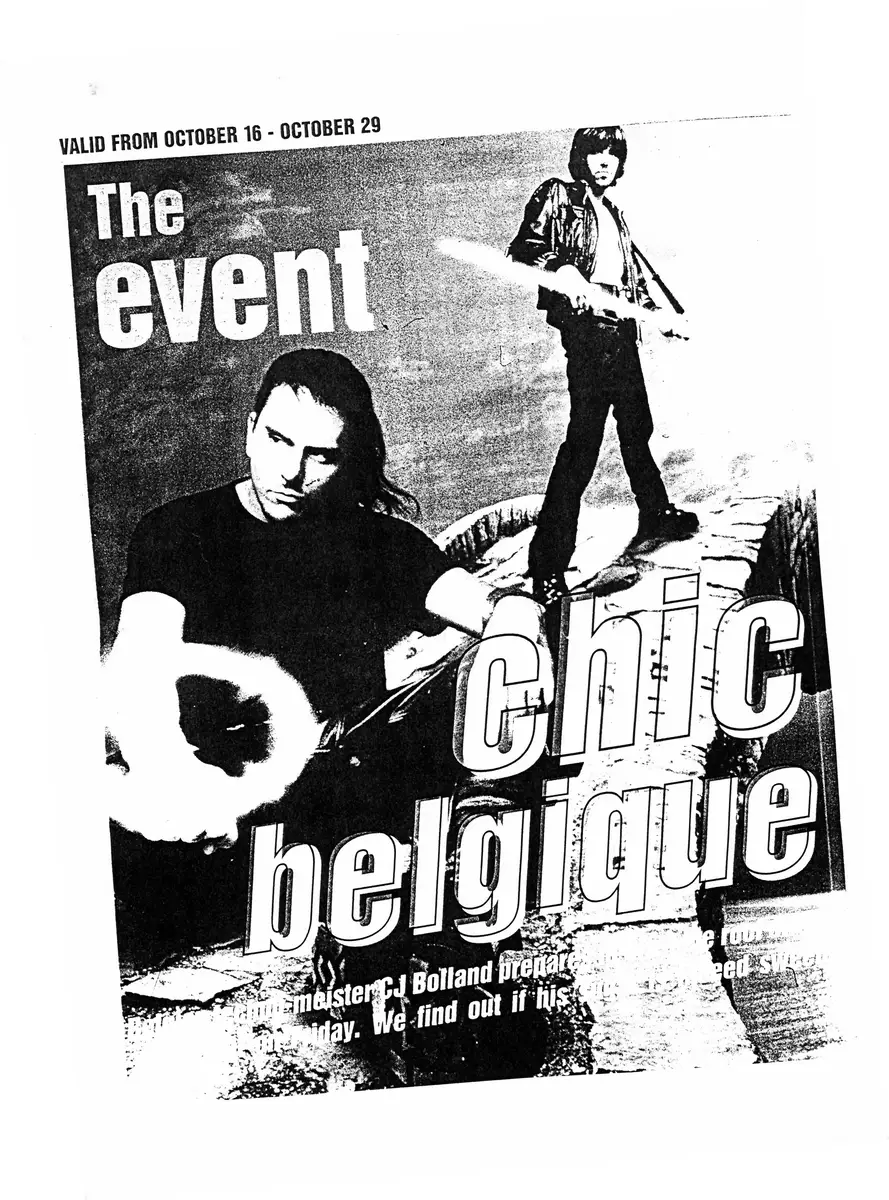 Chic Belgique — The Event · 16–29 October 1996