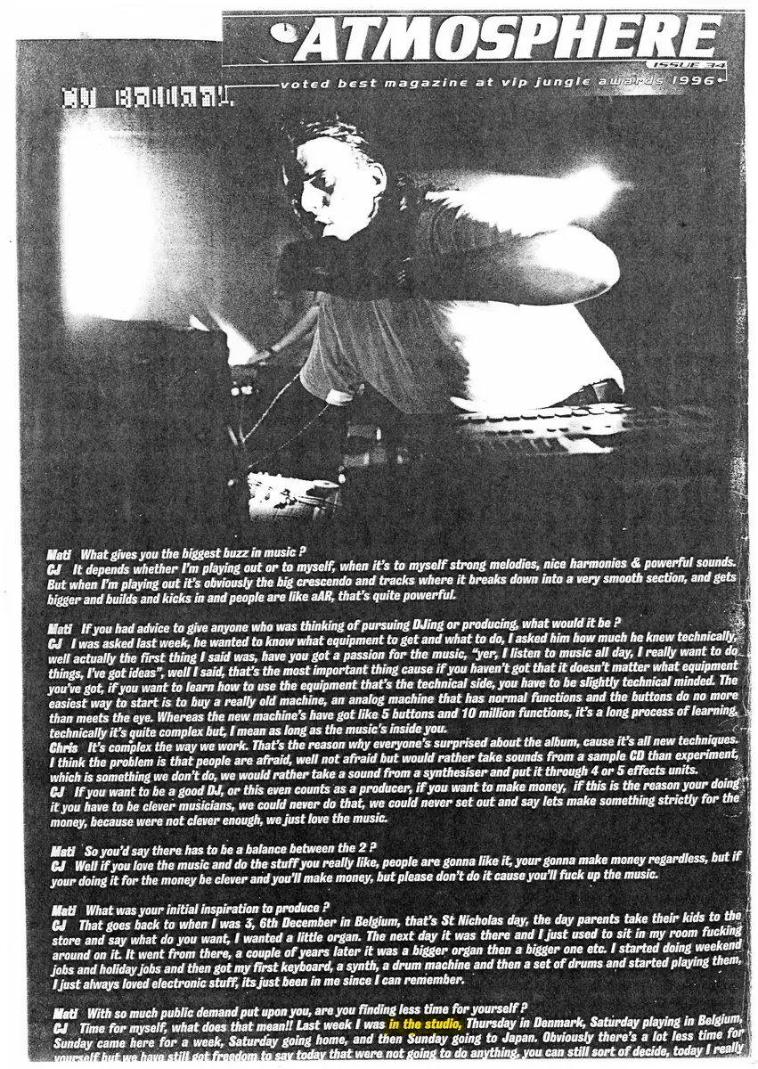 — Atmosphere · Issue 34, 1996