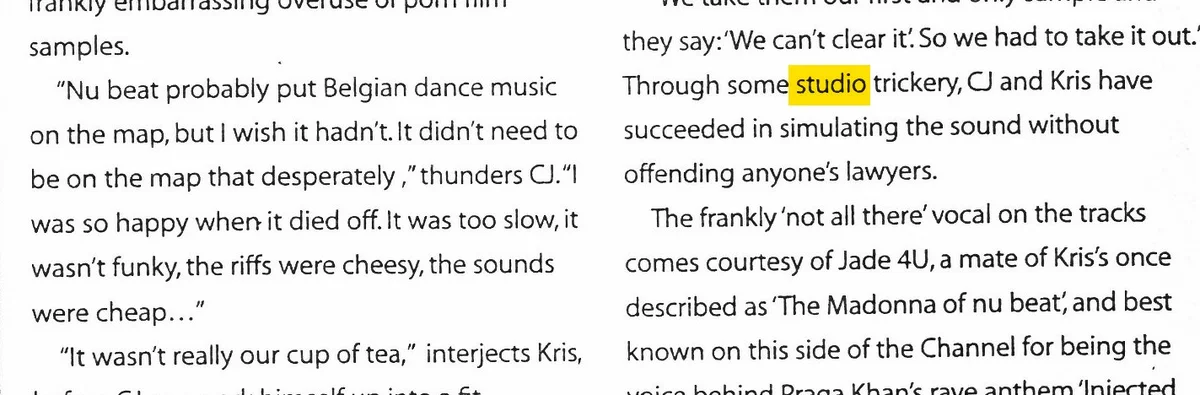 Detail from Wax · Vol. 1 Issue 6, September 1996